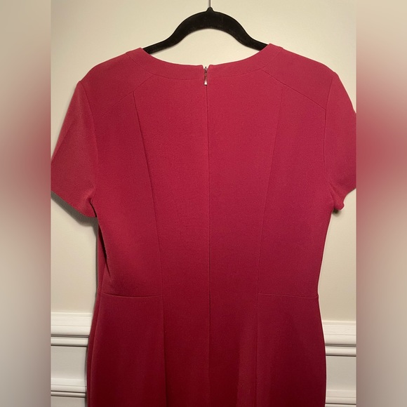 BOSS Hugo Boss Dark Red A-Line Dress - Picture 3 of 6